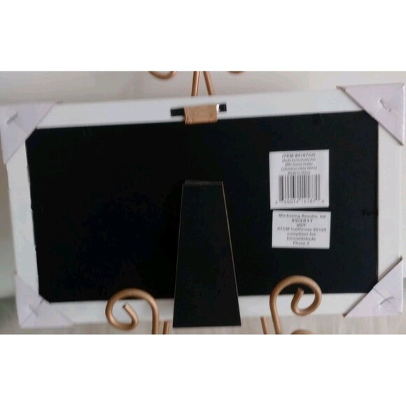 Photo Frame 4X6 "It's Not The Years In Your Life..." Vintage Look NWOT Home Deco - Picture 3 of 3